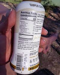 Sunniva Super Coffee Nutrition Label Nutrition Green Grapes Nutrition Nutrition Labels