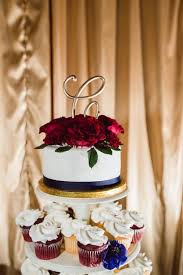 1 Tier Black And Gold Square Cake Colorful Wedding In The Heart Of Kansas City With Images Wedding Cake Toppers 1 Tier Wedding Cakes Cake Topper Initials