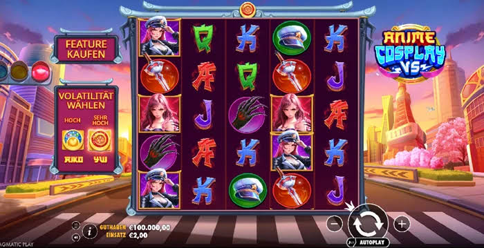 Ξ Anime Cosplay VS Slot Machine (Pragmatic Play) Review | NovNetco
