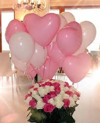 21st Birthday Flowers And Balloons Mutlu Pazarlar Twitter Aramasi Valentines Day Decorations Baby Shower Deco Balloon Decorations