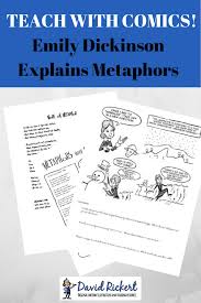 Emily Dickinson Explains Metaphors Poetry Comics Activities Included This Comic Teaches Students The Concept Reading Workshop Dickinson Poems Reading Writing