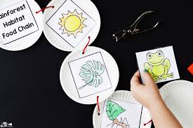 Buy the material i used 1. Food Chains A Dab Of Glue Will Do