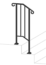 After building my new front porch steps, my next project was to add my porch step railings. Porch Hand Rails Designs Kits And More