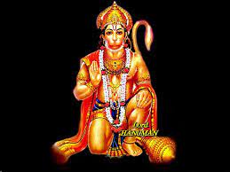 30 best black krishna wallpaper with black radha krishna wallpapers. Lord Hanuman Black Background Wallpaper