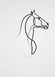 Black Line Horse Silhouette Tattoo Design Horse Tattoo Design Horse Tattoo Horse Silhouette