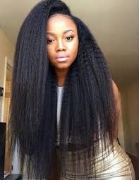 People only descrie black hair by how dark it is, like raven black hair, etc. Hairstyle For Natural Long Hair Hair Style For Party