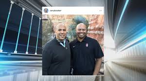 And he's a familiar booker began his community work attending college at stanford. 2019 Pac 12 Football Media Day David Shaw On Former Stanford Teammate Cory Booker Youtube