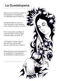 Esta canción es tan popular, que los niños la aprenden desde que son muy pequeños. Burgos Clases Reli Cancion La Guadalupana