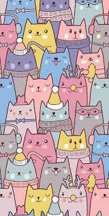 Trendy Wallpaper Tumblr Cat Iphone Wallpapers 42 Ideas Kawaii Wallpaper Wallpaper Iphone Cute Cute Cartoon Wallpapers