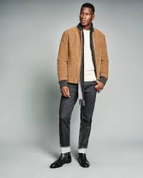 Wrap Up Something To Wrap Him In The Soft Luxurious Feel Of Suede Lined With Sherpa Fabric For Extra Warmth Fall Outfits Men Mens Outfits Mens Winter Fashion