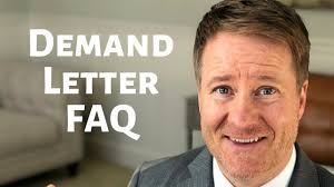 You probably will receive a demand letter. Five Things You Should Know About Demand Letters Attorney Aaron Hall