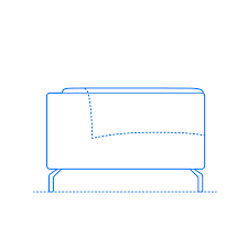 Newest oldest price ascending price descending relevance. Ikea Poang Armchair Dimensions Drawings Dimensions Com