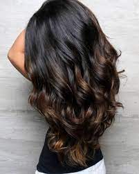 60 Hairstyles Featuring Dark Brown Hair With Highlights Hair Color For Black Hair Dark Brown Hair Balayage Brunette Hair Color