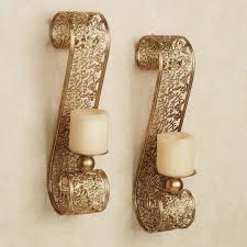 Free shipping on orders over $99. Vintage Gold Metal Candle Wall Sconces Candleholders Home Living Deshpandefoundationindia Org