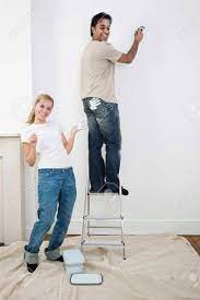 Woman Spanking Boyfriend's Back Side With Her Paint Covered Hand Stock  Photo, Picture and Royalty Free Image. Image 26264686.