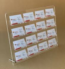 Don't worry about the perfect business card size, we got it figured out. Wall Mounted Business Card Holder Panel Business Card Holders Landscape Portrait Wall Mounted Desktop Largest Ranges