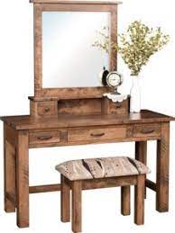 Vanity sets with mirrors add a classic splash of style to any bedroom. Amish Vanities Dressing Tables Amish Wood Vanities Dressing Tables