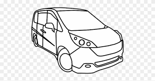 To suit individual photos & video clips. Clipart Kereta Black And White