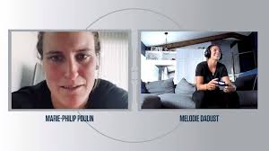 “Jordan, might be a little easy for you today.”, Marie-Philip Poulin wasn’t  too confident in Melodie Daoust's gaming abilities during the Sportsnet  #NHL20 Bracket Challenge. 😂, She drops in with some ...