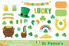 You can also open these svg files up in software such as. St Patrick S Day Clipart Graphic By Vr Digital Design Creative Fabrica