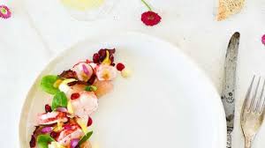 Salade De Homard Au Pamplemousse Et Mayonnaise Au Yuzu Recette Salade De Homard Mayonnaise Homard