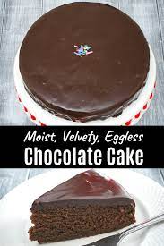 Eggless Chocolate Cake With Condensed Milk Spice Up The Curry Recipe Eggless Chocolate Cake Egg Free Chocolate Cake Best Eggless Chocolate Cake Recipe