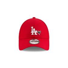 Download our mobile app · track your order · student discount Los Angeles Dodgers Heart 9forty Adjustable Hats New Era Cap