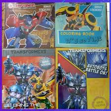 Apakah gambar robot transformer untuk mewarnai anak anak? Buku Mewarnai Coloring Book Transformer Large Mewarnai Adinata Bk4571 Shopee Indonesia