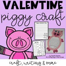 Use our printable pig template to make this a simple and fun farm themed craft to do with your kids. Valentine Pig Craft Writing By A Sunny Day In First Grade Tpt