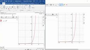 Algebra 1 5 Graphing Exponential Equations In Desmos Youtube