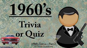 If you've ever been doubted or torn down for being yourself, elle knows how you feel. History Of The 1960 S Trivia Quiz 2 Youtube