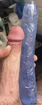 Cock vs monster 10.5 dildo - posted to Cock Selfie