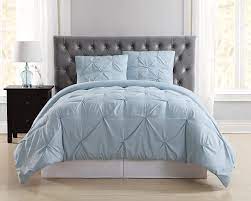 Shop for light blue comforter sets at bed bath & beyond. Buy Truly Soft Everyday Pleated Comforter Set Full Queen Light Blue Online In Turkey B075y7ggmp
