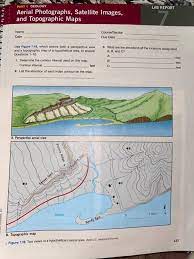 Topographic Maps And Satellite Views Solved Part 1 Geology Lab Report Aerial Photographs, | Chegg.com