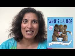 Sparkle Sheffield Patron Mina Anwar reads Who's in the Loo by Jeanne Willis  and Adrian Reynolds