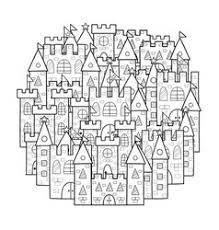 March 17, 2021december 8, 2019 by coloring. Castle Coloring Vector Images Over 8 700