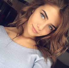 Bella Montreal Insta Bella Montreal Pinterest Weheartit Bella4549 Long Brown Hair Pretty Blue Eyes Natu Natural Makeup Looks Beauty Hair Makeup