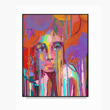Downloadable Digital Print, Woman Print , Abstract Print, Modern Room  Decor, Wall Art, Black Afro Woman, Abstract, Tribal Colorful