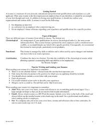 That's what gives this format an additional edge in today's hiring. Chronological Order Chronological Resume Format