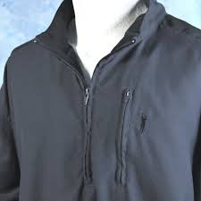 Austin Golf L Gray Black Rain Wind Zip Off Sleeves Pullover Water Resist Jacket Jackets Wind Jacket Pullover