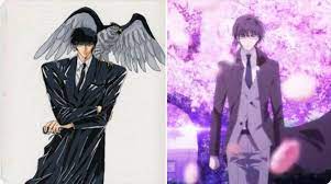 Clamp, tokyo babylon, sumeragi hokuto, sakurazuka seishirou, black background, straps. å®‡åž£ç¾Žé‡Œ 2021å¹´ç‰ˆã‚¢ãƒ‹ãƒ¡ æ±äº¬babylon è‚©å¹…å•é¡Œã‚'èªžã‚‹
