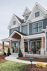 Pictures Of The Hgtv Smart Home 2016 Front Yard Hgtv Com Hgtv Smart Home 2016 Hgtv In 2021 Craftsman Home Exterior Dream House Exterior House Paint Exterior