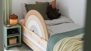 Amazon.com: Meamel Premium 3-in-1 Toddler Bed Rail with Decorative  Headboard and Wall Decor Functionality, High-End Bed Guard for Kids, Baby  Bed Rail Guard, Twin Bed Rail for Toddlers