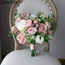 Maybe you would like to learn more about one of these? Janevini Artificial Blush Pink Bride Bouquet Rose Vintage White Peony Silk Flower Wedding Bouquets Fake Bridal Brooch Holder Wedding Bouquets Aliexpress
