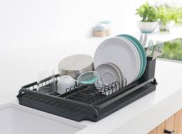 Over sink drying racks for kitchen and restaurants are a lovely solution that will let you dry off the utensils without spilling water all over the place. Countertop Accessories Organise Your Kitchen Sink Brabantia Brabantia