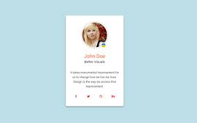 Cloudnola flipping out can upgrade your home space much better than any clocks. 15 Bootstrap Profile Card Examples Onaircode