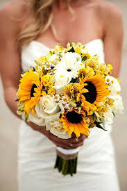 30 Prettiest Small Wedding Bouquets To Have And To Hold Sunflower Wedding Bouquet Yellow Bridal Bouquets Small Wedding Bouquets