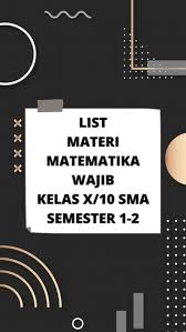 Maybe you would like to learn more about one of these? à¹‚à¸™ à¸•à¸‚à¸­à¸‡ List Materi Matematika Wajib Kelas Clear