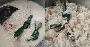 Campurkan semua bahan kedalamnya, aduk rata, masak. Rahsia Masak Nasi Lemak Tersedap Ada Bahan Kena Tumis Dulu Vanilla Kismis