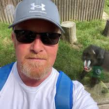 What is the ruling if a golfer accidentally hits the ball during a practice  swing?